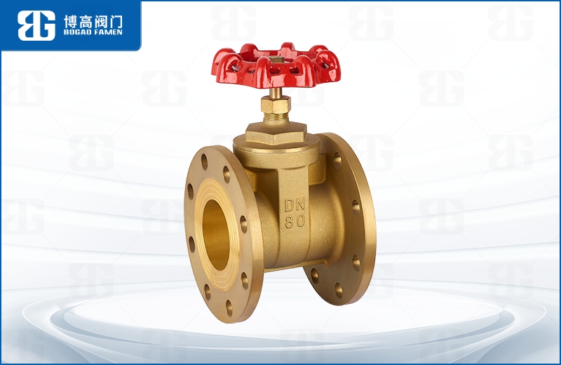 黃(huang)銅法蘭閘閥