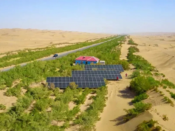 塔裏(li)木油田(tián)綠色“光(guang)”景無限(xian)好